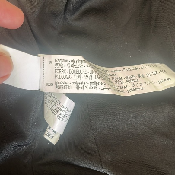 ZARA LIMITED EDITION off the shoulder Blouse Black Size XS New With Tag - Picture 15 of 16